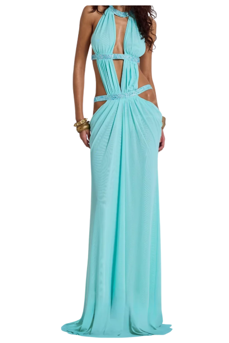 Turquoise Dress