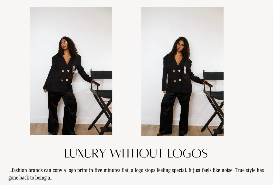 Luxury Without Logos