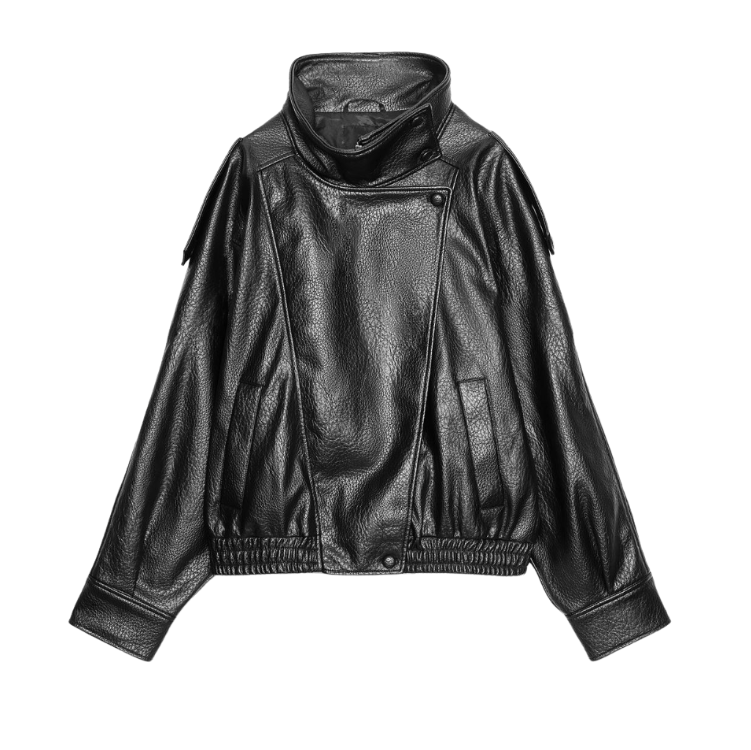 Faux Leather Jacket